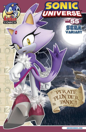 Sonic Universe #55 Sega Variant Cover