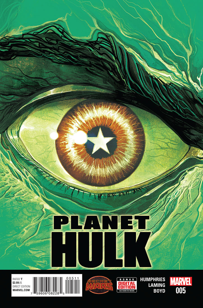 Planet Hulk #5 (Secret Wars 2015 Mini-Series)