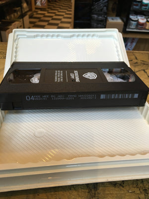 Pee-Wee’s Big Adventure Clamshell VHS Screener