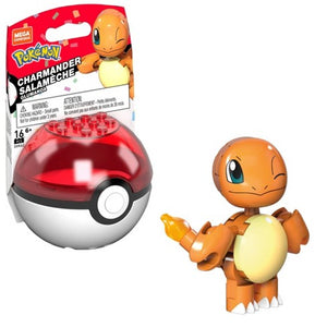 Charmander Pokéball - Mega Construx Series 14 Pokémon Set