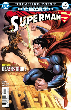 SUPERMAN #32 (2016 Rebirth Series) Main Cover