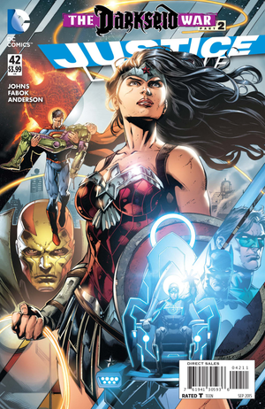 JUSTICE LEAGUE #42 (2011 New 52 Series) Main Cover