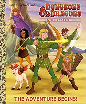 The Adventure Begins! (Dungeons & Dragons) (Little Golden Book)