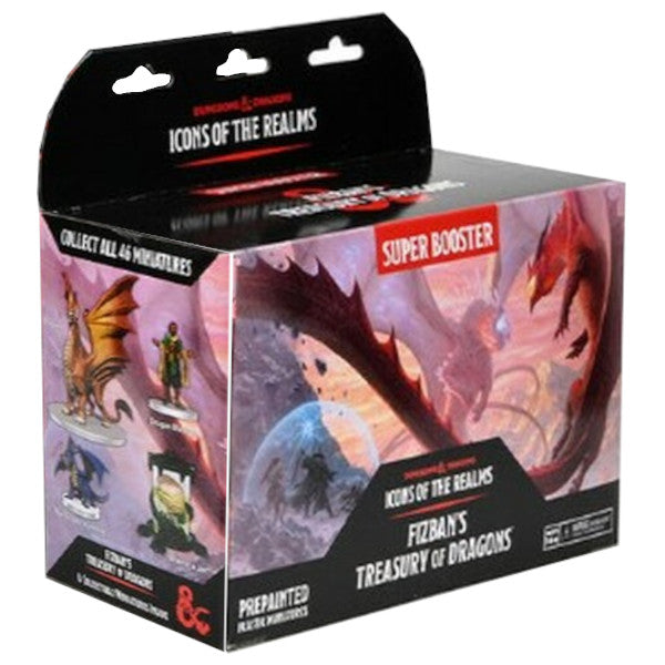 D&D Icons of the Realms Miniatures: Fizban's Treasury of Dragons - Super Booster Box