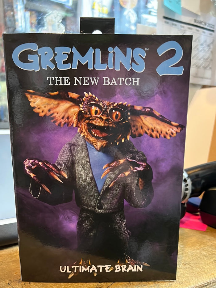 Gremlins 2: The New Batch Ultimate Brain Gremlin NECA MIB
