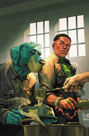 GREEN LANTERN HUCKLEBERRY HOUND SPECIAL #1 Variant Cover