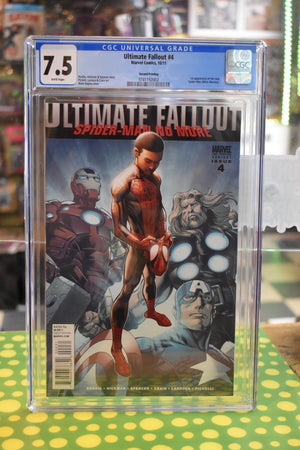 Ultimate Fallout #4 2nd Printing 7.5 CGC
