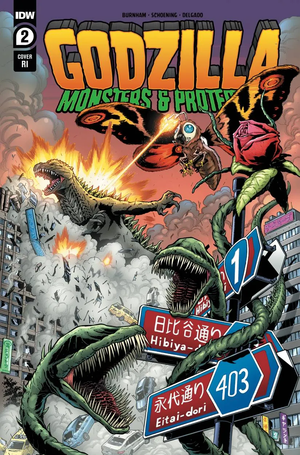 Godzilla: Monsters & Protectors #2 1:15 Incentive Variant