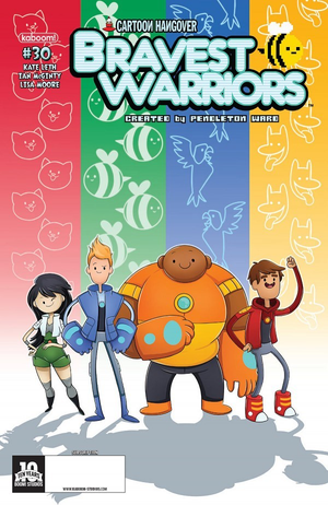 BRAVEST WARRIORS #30 SUBSCRIPTION WOLFE VARIANT