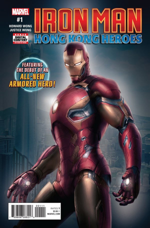 Iron Man : Hong Kong Heroes #1 (Main Cover)