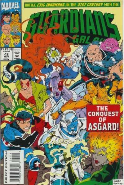 GUARDIANS OF THE GALAXY #42 (1990 1st Series)