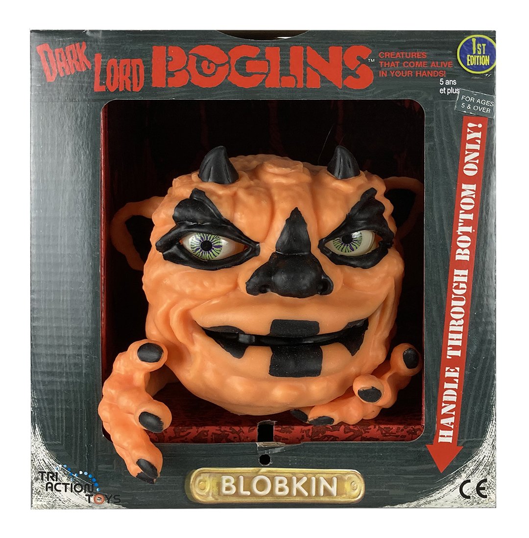 BOGLINS! BOG-O-BONES, DARK LORD BLOBKIN CRAZY CLOWN!!! SET OF