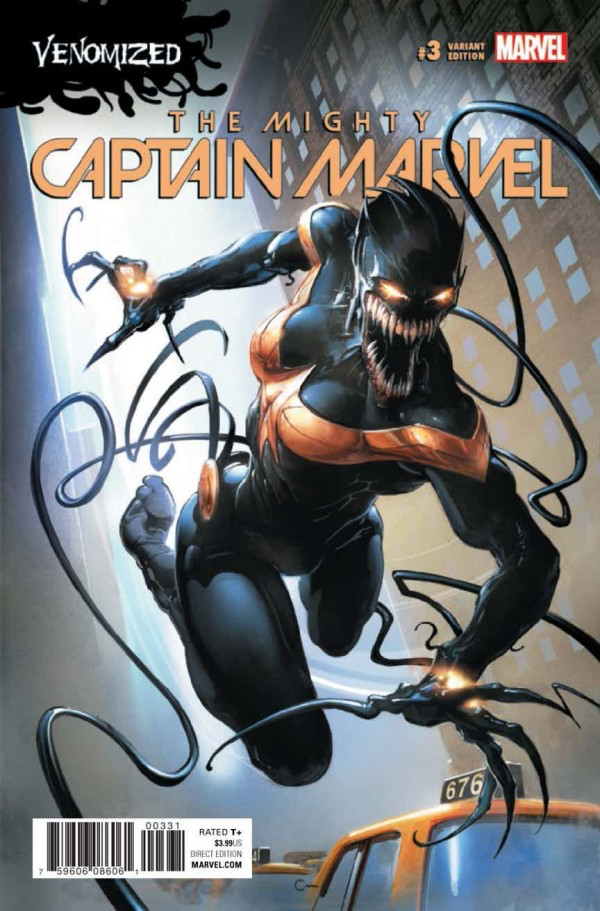 Mighty Captain Marvel #3 Venomized Variant