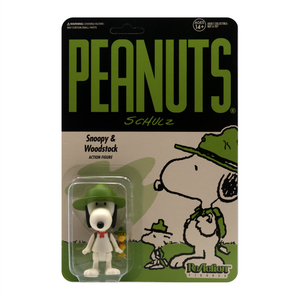 Peanuts ReAction Wave 3 - Beagle Scout Snoopy Mint Card w/ slight bend/crease