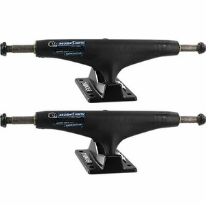 THUNDER Night Lights II 151mm (Pair) : Skateboard Truck Black Titanium Hollow King/axle