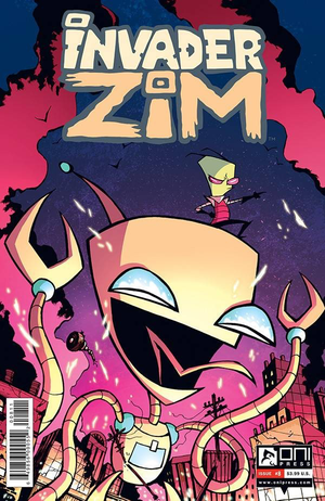 INVADER ZIM #8 Main Cover