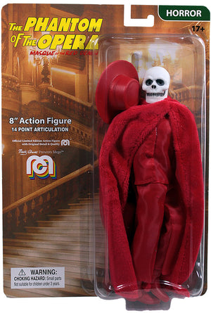 The Phantom of the Opera Phantom of the Red Death 8" Mego Figure MIB