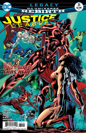 JUSTICE LEAGUE 2016 #68 CVR A DAVID MARQUEZ