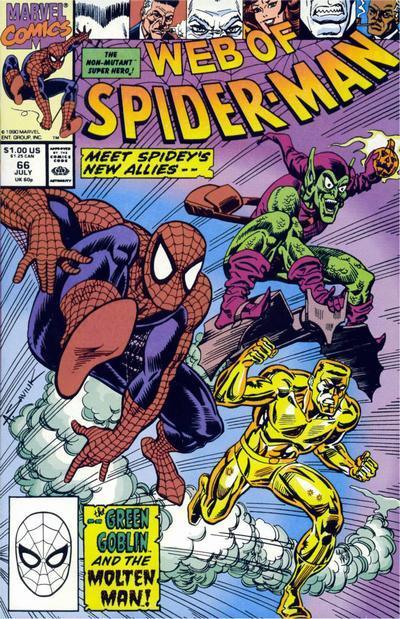 Web of Spider-Man #066 (1985 Series)