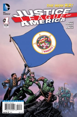 Justice League of America #1 (2013 3rd Series) Minnesota Variant