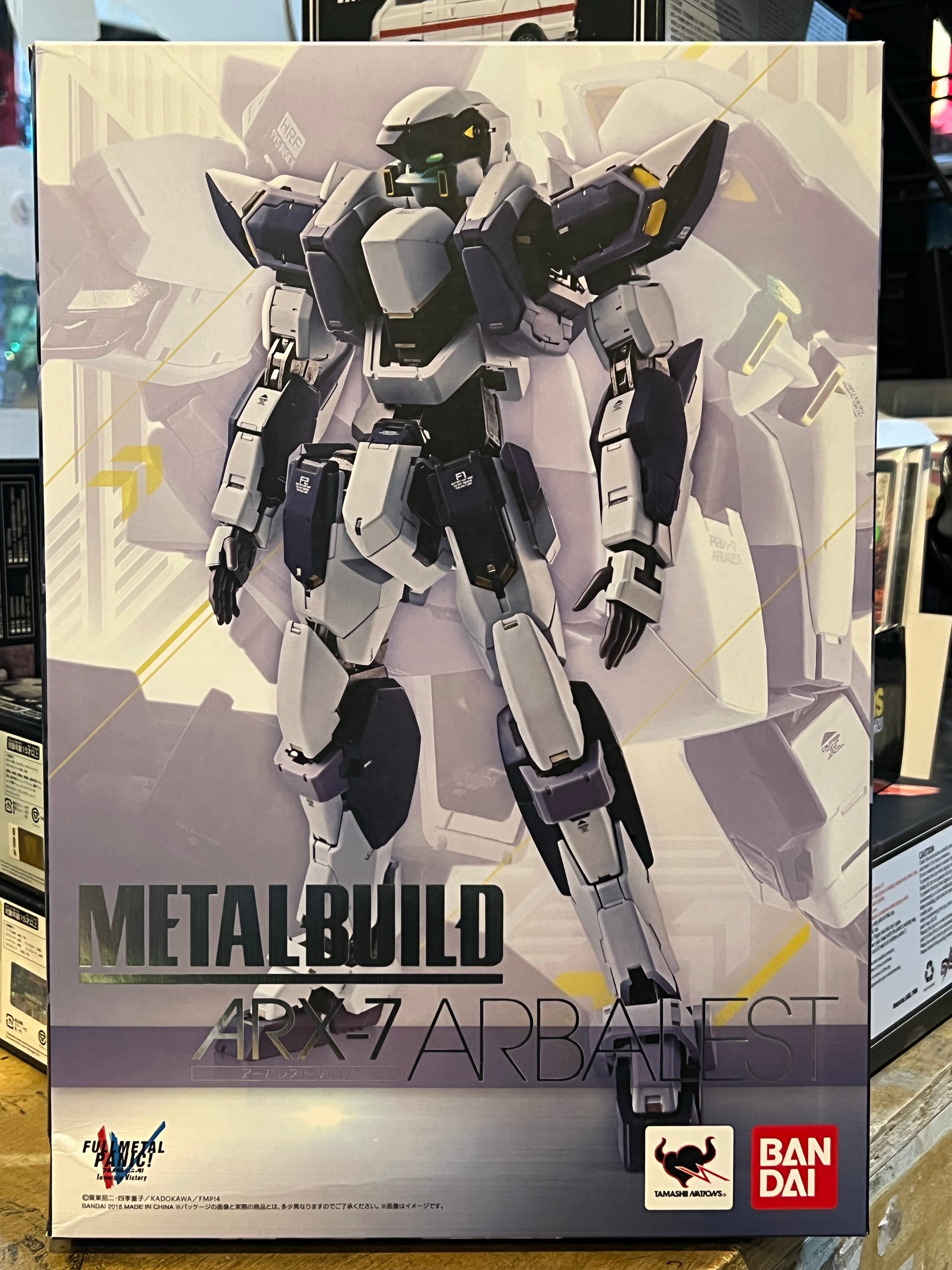 Metal Build ARX-7 Arbalest Gundam Fullmetal Panic! MIB (Open Box