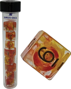 FIREBALL RESIN SIRIUS DICE SET