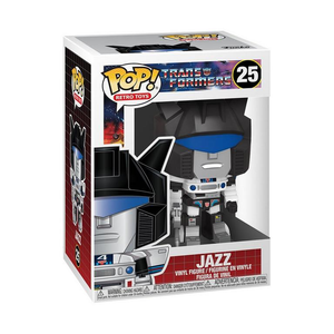 Funko POP! TRANSFORMERS #25 : JAZZ *MINT IN BCW POP STORAGE BOX*