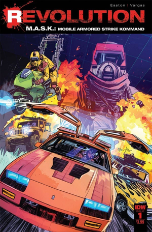 Revolution : M.A.S.K. #1 (IDW Transformers, Gi Joe, MASK, ROM, Action Man Crossover)