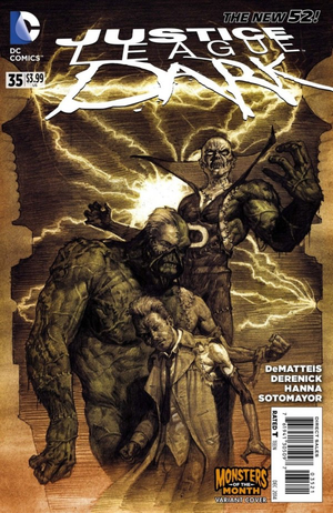 Justice League Dark #35 (2011) Monsters Variant