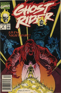 GHOST RIDER #8 (1990 2nd Series) Newstand