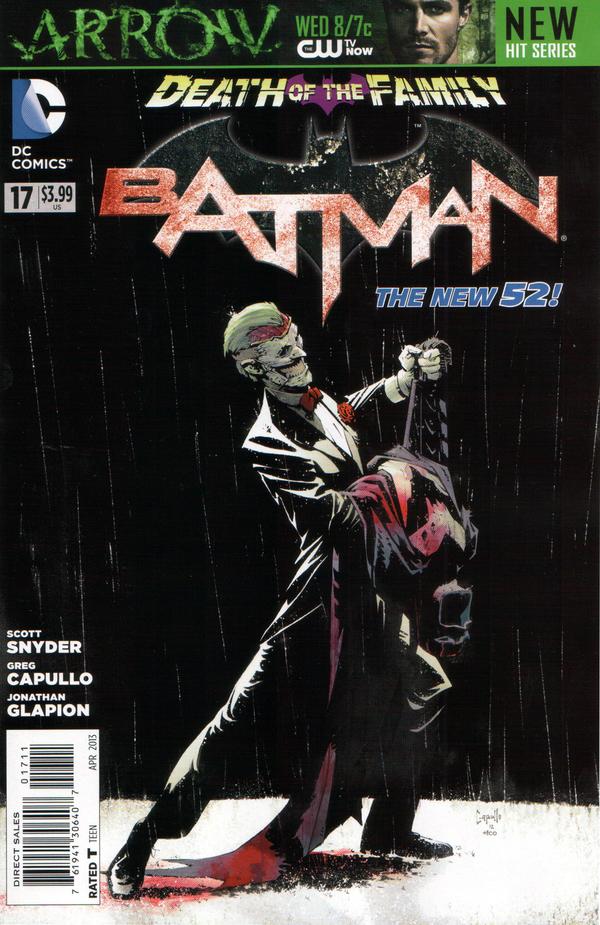 Batman #17 New 52 Snyder/Capulo Main Cover