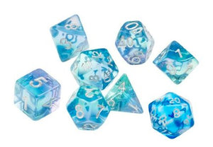 Sirius Dice : Emerald Waters 7 Die Set