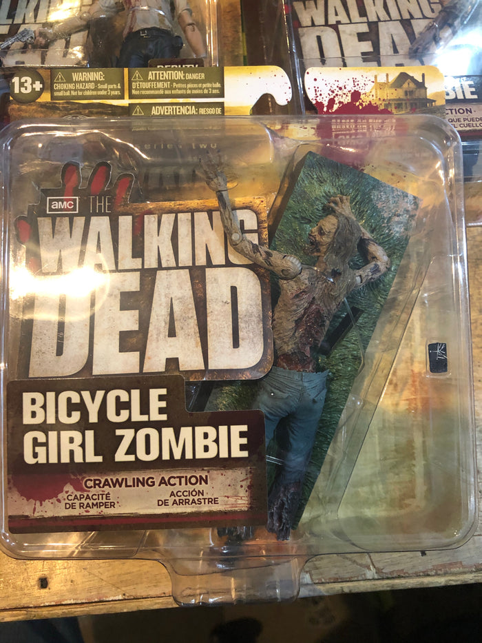 McFarlane Walking Dead: BICYCLE GIRL ZOMBIE