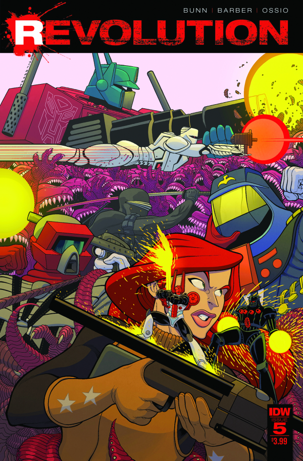 Revolution #5 (IDW Transformers, Gi Joe, MASK, ROM, Action Man Crossover)