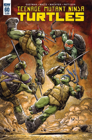 Teenage Mutant Ninja Turtles #60 Main Cover (IDW Series)