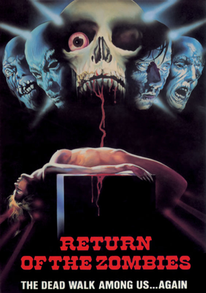 Return of the Zombies : Wizard VHS Big Box (Reissue) Signed by Charles Band