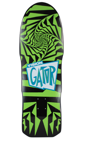 VISION GATOR II MODERN CONCAVE DK-10.2x30.5 BK/GRN