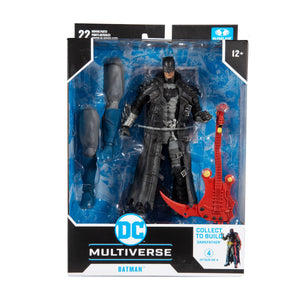 DC Multiverse Dark Nights Metal 7-Inch Scale Action Figure - BATMAN METAL W/ GUITAR (Darkfather BAF)