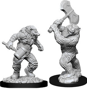 Dungeons & Dragons Nolzur’s Marvelous Miniatures: Wereboar and Werebear