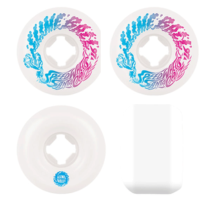 Slime Balls Vomit Mini 97a Skateboard Wheels White 54mm - Set of 4