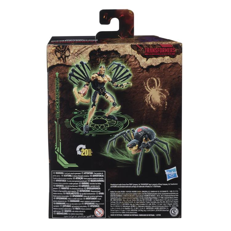 Transformers War for Cybertron: Kingdom Deluxe Blackarachnia MIB Fun Box Monster Emporium Transformers War for Cybertron: Kingdom Deluxe Blackarachnia MIB Fun Box Monster Emporium