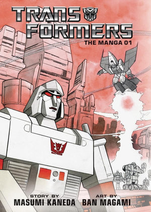 Transformers: The Manga Vol. 1 HC Red Cover