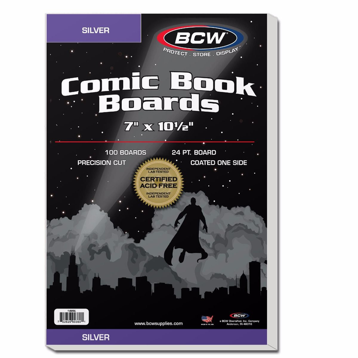 BCW : SILVER AGE Comic Boards