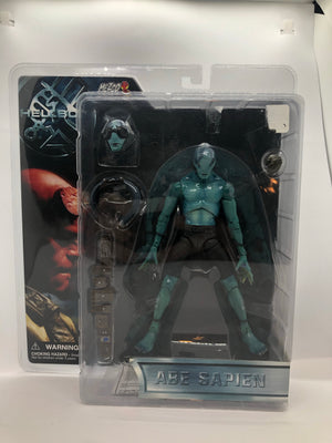 HELLBOY : ABE SAPIEN MEZCO FIGURE MOC