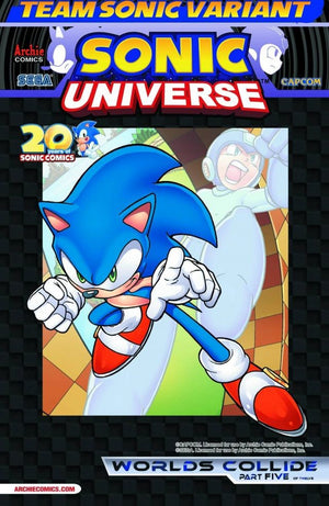 Sonic Universe #52 Team Sonic Variant Cover
