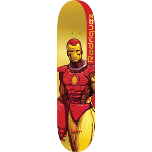 PRIMITIVE PROD IRON MAN DECK (MOEBIUS ART) 7.0 GOLD/RED