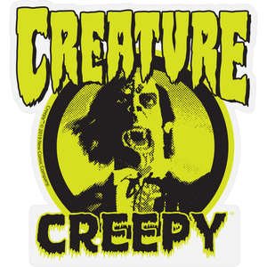 Sticker: Creature X Creepy Mylar