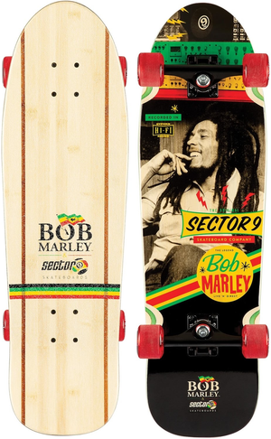 SECTOR 9 : BOB MARLEY BABYLON SYSTEM 31.5" COMPLETE CRUISER SKATEBOARD