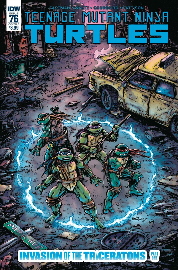 Teenage Mutant Ninja Turtles #76 Cover B  (IDW Series)