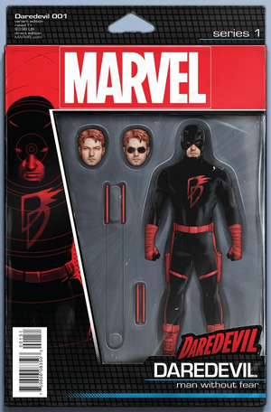 DAREDEVIL #1 (2016 5th Series) Action Figure Variant (***COMIC BOOK NOT A TOY!)